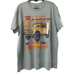Goodfellow & Co Light Blue Ford Bronco Graphic Tee XL NWT